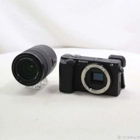 【中古】SONY(ソニー) α6400 ILCE-6400M 高倍率ズームレンズキット ブラック 【198-ud】