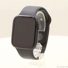 【中古】Apple(アップル) Apple Watch SE 第2世代 GPS 44mm ミッドナイトアルミニウムケース ミッドナイトスポーツバンド 【198-ud】