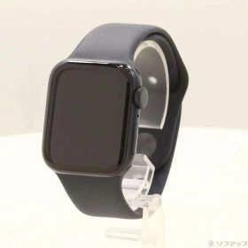 【中古】Apple(アップル) Apple Watch SE 第2世代 GPS 40mm ミッドナイトアルミニウムケース ミッドナイトスポーツバンド 【198-ud】