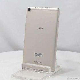 【中古】HUAWEI(ファーウェイ) MediaPad M5 lite 8 64GB シャンパンゴールド JDN2-W09 Wi-Fi 【198-ud】