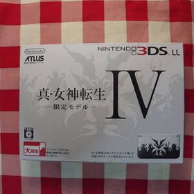 新品未開封 ニンテンドー3DS LL 真・女神転生IV 限定モデル（SPRSWDDM） 未通電 3DS本体 ニンテンドー3DSLL本体