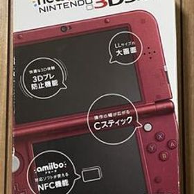 【動作確認済】 Newニンテンドー3DS LL メタリックレッド