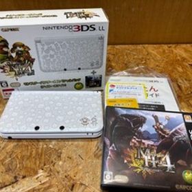 ニンテンドー 3DS LL モンハン4スペシャルパック アイルー 箱説明書付き