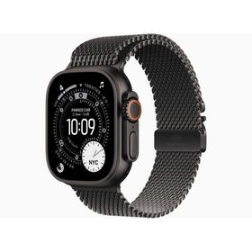 Apple Watch Ultra 3 GPS+Cellularモデル 49mm MF1Q4J/A [ブラック・ブラックチタニウムミラネーゼループ M]