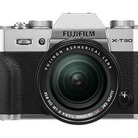 【中古】富士フイルム(FUJIFILM) ミラーレス一眼カメラ X-T30レンズキット シルバー X-T30LK-S