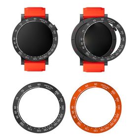 CMF Watch 3 Pro ベゼルリングカバー PC素材 ポリカーボネート製 超軽量 フラットベゼル保護フレーム 取り付け簡単 工具不要 傷防止 CMF by Nothing Watch