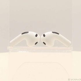 〔中古〕Apple(アップル) AirPods 第3世代 MME73J／A〔198-ud〕