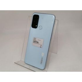 【中古】Oppo ymobile 【SIMフリー】 OPPO Reno5 A アイスブルー 6GB 128GB A101OP【日本橋3】保証期間１ヶ月【ランクC】