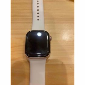 アップル(Apple)の【美品】Applewatch series10 gps ローズゴールド(腕時計)