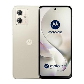 「新品-SIMロック解除済」 moto g64y 5G 4GB+128GB Y!mobile [バニラクリーム] 白ロム スマートフォン