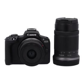 中古 デジタル一眼 ダブルズームキットCanon キヤノン EOS R50 ダブルズームキット 261030005016コンディションランク【A】（商品 No.64-0）