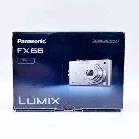 【美品】Panasonic LUMIX DMC-FX66 ブルー コンデジ