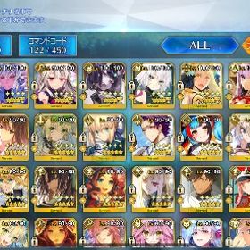 FGO進行垢 育成継続中 人権キャラ多数所持 都度最新化