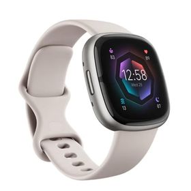 Fitbit Sense 2 スマートウォッチ [ルナホワイト/プラチナアルミニウム][ラッピング可]