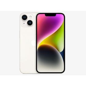 【中古・本体のみ】APPLE iPhone14 128GB MPUQ3J/A スターライト【日曜日以外即日発送】【送料無料】