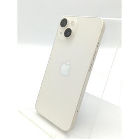 【中古】Apple 楽天モバイル 【SIMフリー】 iPhone 14 128GB スターライト MPUQ3J/A【柏】保証期間１ヶ月【ランクB】
