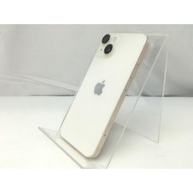 【中古】Apple docomo 【SIMフリー】 iPhone 14 128GB スターライト MPUQ3J/A【札幌】保証期間１ヶ月【ランクB】