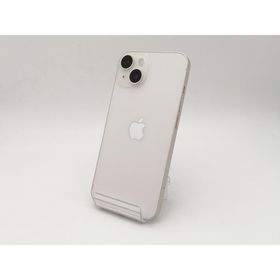 【中古】Apple docomo 【SIMフリー】 iPhone 14 128GB スターライト MPUQ3J/A【なんば】保証期間１ヶ月【ランクB】