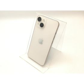 【中古】Apple docomo 【SIMフリー】 iPhone 14 128GB スターライト MPUQ3J/A【秋葉4号】保証期間１ヶ月【ランクB】