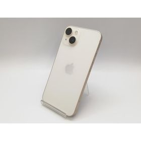 【中古】Apple docomo 【SIMフリー】 iPhone 14 128GB スターライト MPUQ3J/A【鹿児島中町】保証期間１ヶ月【ランクB】