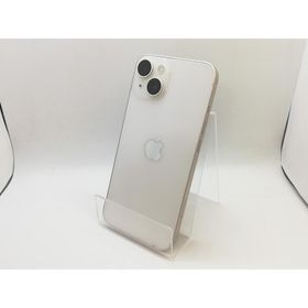 【中古】Apple docomo 【SIMフリー】 iPhone 14 128GB スターライト MPUQ3J/A【熊本】保証期間１ヶ月【ランクB】