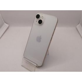 【中古】Apple docomo 【SIMフリー】 iPhone 14 128GB スターライト MPUQ3J/A【大須アメ横】保証期間１ヶ月【ランクB】