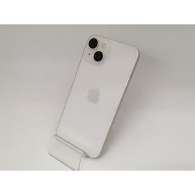 【中古】Apple docomo 【SIMフリー】 iPhone 14 128GB スターライト MPUQ3J/A【戸塚】保証期間１ヶ月【ランクB】