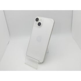 【中古】Apple docomo 【SIMフリー】 iPhone 14 128GB スターライト MPUQ3J/A【新橋烏森通り】保証期間１ヶ月【ランクB】