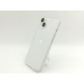 【中古】【赤ロム保証あり】Apple au 【SIMフリー】 iPhone 14 128GB スターライト MPUQ3J/A【福岡筑紫】保証期間１ヶ月【ランクA】