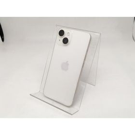 【中古】Apple docomo 【SIMフリー】 iPhone 14 128GB スターライト MPUQ3J/A【日本橋3】保証期間１ヶ月【ランクB】