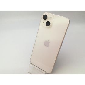 【中古】Apple 国内版 【SIMフリー】 iPhone 14 128GB スターライト MPUQ3J/A【大阪堂島】保証期間１ヶ月【ランクA】