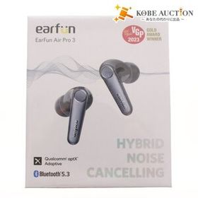 ■ EarFun ワイヤレス イヤホン EarFun Air Pro 3 ノイズキャンセリング ハイレゾ相当 最大15m 高音質 ブラック 箱付き 新品 未開封