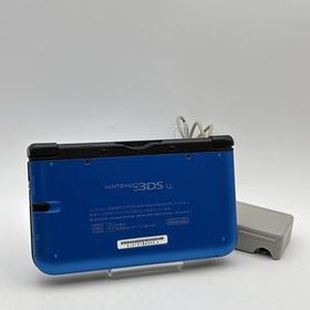 ○ Nintendo 3DS LL SPR-001 初期化済み 現状渡し 状態写真参照 コード有り ニンテンドー 任天堂 ブラック ブルー 宅急便コンパクト発送