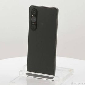〔中古〕SONY(ソニー) Xperia 1 V 512GB カーキグリーン XQ-DQ44 SIMフリー〔198-ud〕