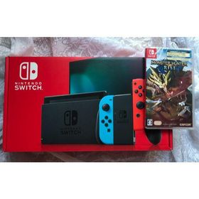 【新品未使用】モンスターハンター ライズと任天堂スイッチのセット(家庭用ゲーム機本体)