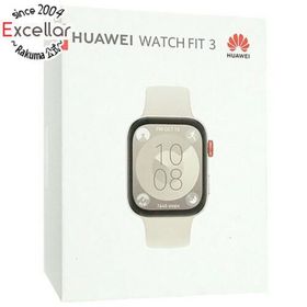 Huawei HUAWEI WATCH FIT 3 ホワイト(腕時計(デジタル))