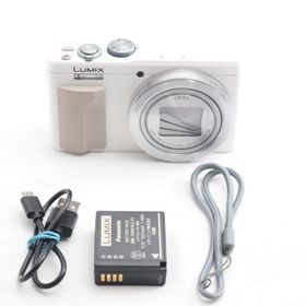 パナソニック コンパクトデジタルカメラ ルミックス TZ85 光学30倍 ホワイト DMC-TZ85-W