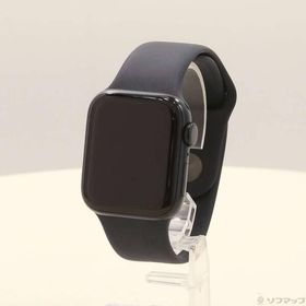 〔中古〕Apple(アップル) Apple Watch SE 第2世代 GPS 40mm ミッドナイトアルミニウムケース ミッドナイトスポーツバンド〔198-ud〕