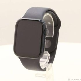 〔中古〕Apple(アップル) Apple Watch SE 第2世代 GPS 44mm ミッドナイトアルミニウムケース ミッドナイトスポーツバンド〔198-ud〕