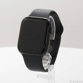 〔中古〕Apple(アップル) Apple Watch SE 第2世代 GPS 44mm ミッドナイトアルミニウムケース ミッドナイトスポーツバンド〔198-ud〕