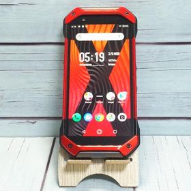 au 京セラ TORQUE 5G KYG01 レッド 本体 白ロム SIMロック解除済み SIMフリー B047232