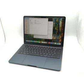 【中古】Apple MacBook Air 13インチ (M4,2025) M4(CPU:10C/GPU:8C) 16GB/256GB ミッドナイト MW123J/A【千葉】保証期間１ヶ月【ランクA】