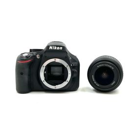 【全額返金保証】【最速発送】Nikon デジタル一眼 D5200 18-55 VR レンズキット [ブラック] ブラック 美品 動作確認済