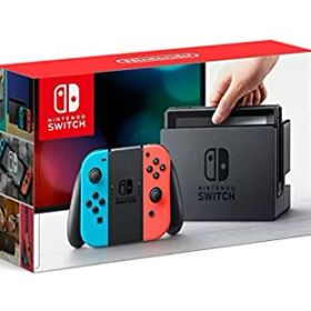 【中古】Nintendo Switch 本体 (ニンテンドースイッチ) 【Joy-Con (L) ネオンブルー/ (R) ネオンレッド】(キャンペーンプリペイド番号なし)