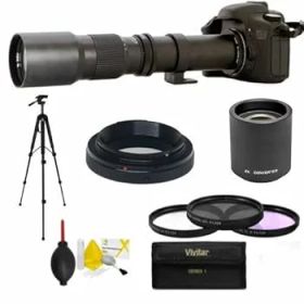 【中古】プロフェッショナルHD 500-1000MM 望遠鏡 望遠レンズ NIKON D3000 D3100 D3200 D3300 D3400 D5000 D5100 D5200 D5300 D5400 D5500 D5600 D40 D60