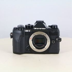 オリンパス(OLYMPUS)の【中古】(オーエムシステム) OM SYSTEM OM-5 MarkII ボディ ブラック(コンパクトデジタルカメラ)