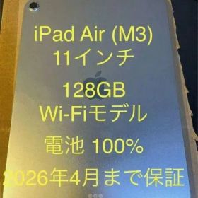 iPad Air 第7世代 11インチ Wi-Fiモデル 128GB M3チップ