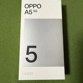 【新品•未使用】OPPO A5 5G本体 ホワイト 4GB/128GB