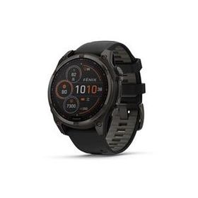 ★ガーミン fenix 8 Sapphire Dual Power 47mm 010-02906-50 [Ti Carbon Gray DLC/Black]【国内正規流通品】【スマートウォッチ・ウェアラブル端末】