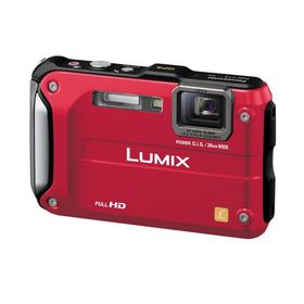 【中古】パナソニック デジタルカメラ LUMIX FT3 スパーキーレッド DMC-FT3-R